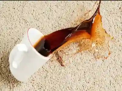 پاک کردن لکه قهوه از فرش